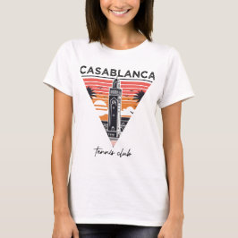 Camiseta casablanca tênis Club Vintage