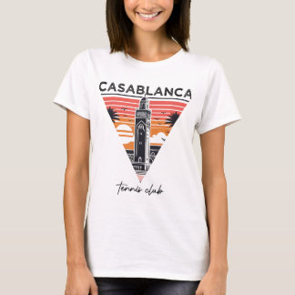 Camiseta casablanca tênis Club Vintage