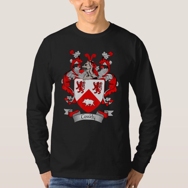Camiseta Casaco Cassidy De Braços Apelido De Cassidy (Frente)