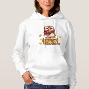 Camiseta Casaco com Capuz Autumn Owl Cozy – Edição Woodland