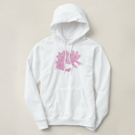 Camiseta Casaco com Capuz Axolotl - ROSA