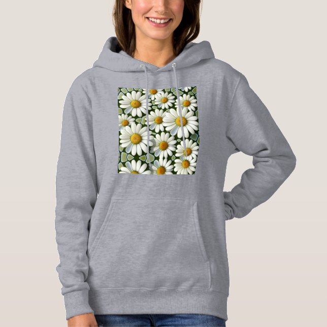 Camiseta Casaco com Capuz Feminino (Frente)