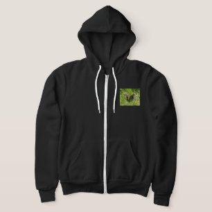 Camiseta Casaco com capuz Squirrely Zip Up feminino