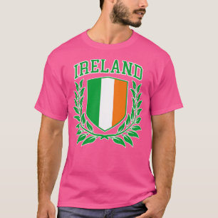 Camiseta Casaco de Armas Colegiais da Irlanda