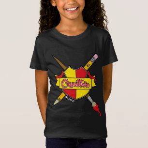 Camiseta Casaco de armas criativas