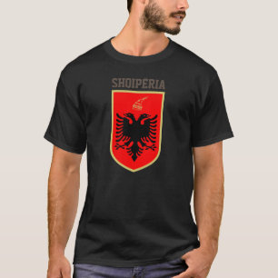 Camiseta Casaco de armas da Albânia