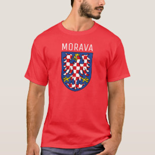 Camiseta Casaco de armas da Morávia - TCHECHIA