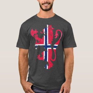 Camiseta Casaco De Armas Da Noruega