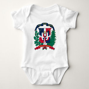 Camiseta casaco de armas da República Dominicana