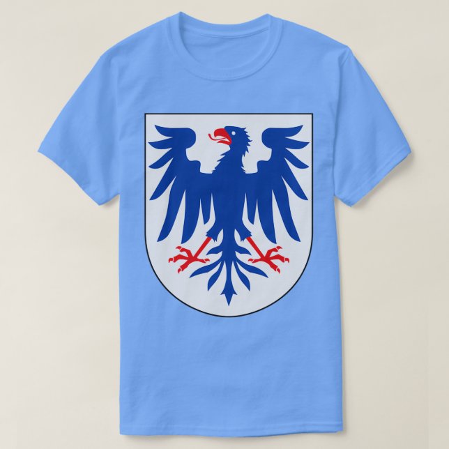 Camiseta Casaco de Armas da Suecia de Vrmland (Frente do Design)