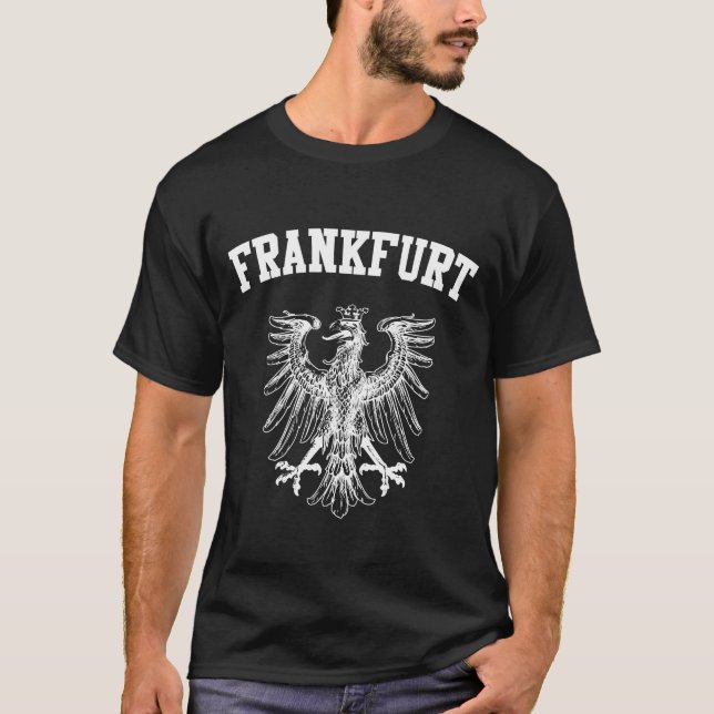 Camiseta Casaco de armas de Frankfurt (Frente)