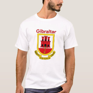 Camiseta Casaco de armas de Gibraltar