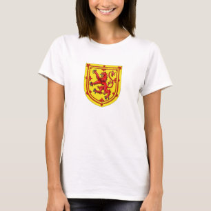 Camiseta Casaco De Armas De Leão Da Escócia