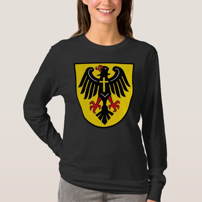 Camiseta Casaco De Armas De Rottweil Baden Württemberg (Frente)