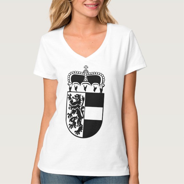 Camiseta Casaco de armas de Salzburgo (Frente)