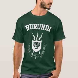 Camiseta Casaco de Armas do Burundi