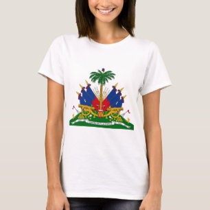Camiseta Casaco de Armas do Haiti (Haiti)