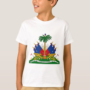 Camiseta Casaco de Armas do Haiti (Haiti)