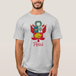 Camiseta Casaco de armas do Peru