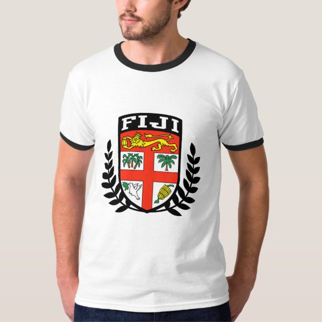 Camiseta Casaco de Armas Fiji (Frente)