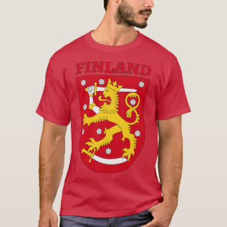 Camiseta Casaco de armas finlandesas