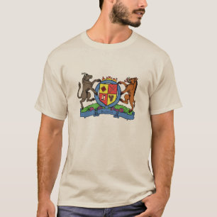 Camiseta Casaco de armas para CHURRASCO de touro e javalis