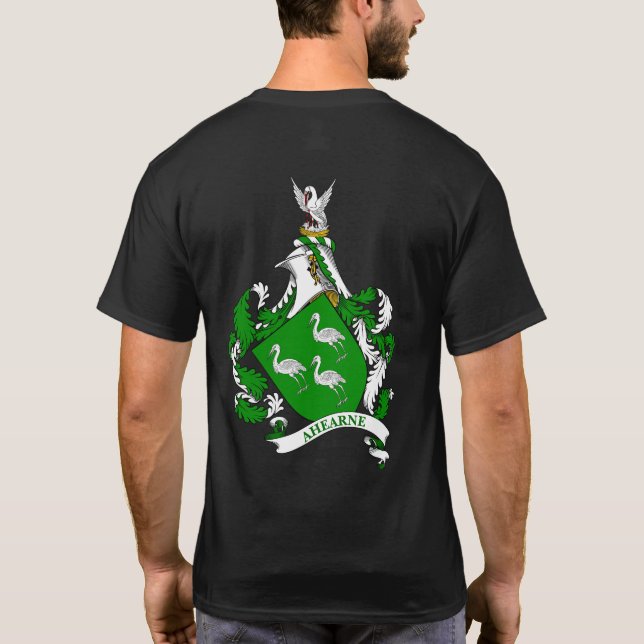 Camiseta Casaco de armas personalizadas (Verso)