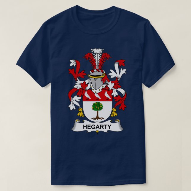 Camiseta Casaco de Hegarismo da Proteção Familiar de Armas (Frente do Design)