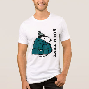 Camiseta Casaco de Inverno Peanuts   Snoopy Puffer