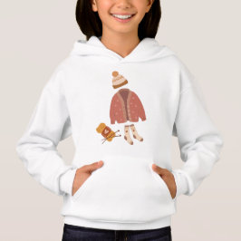 Camiseta Casaco de outono para menina