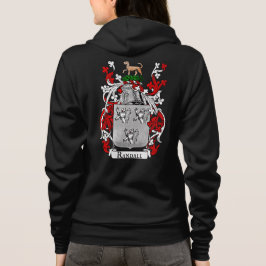 Camiseta Casaco de Randall de Braços Hoodie, Mulher