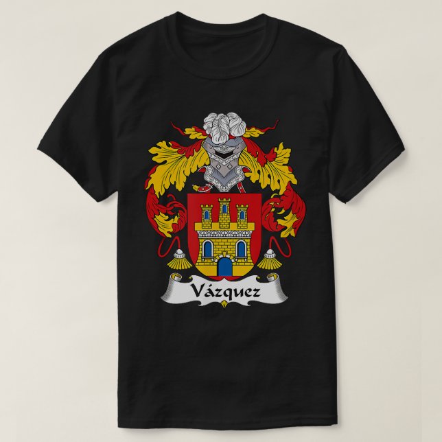 Camiseta Casaco de Segurança Familiar de Armas (Frente do Design)