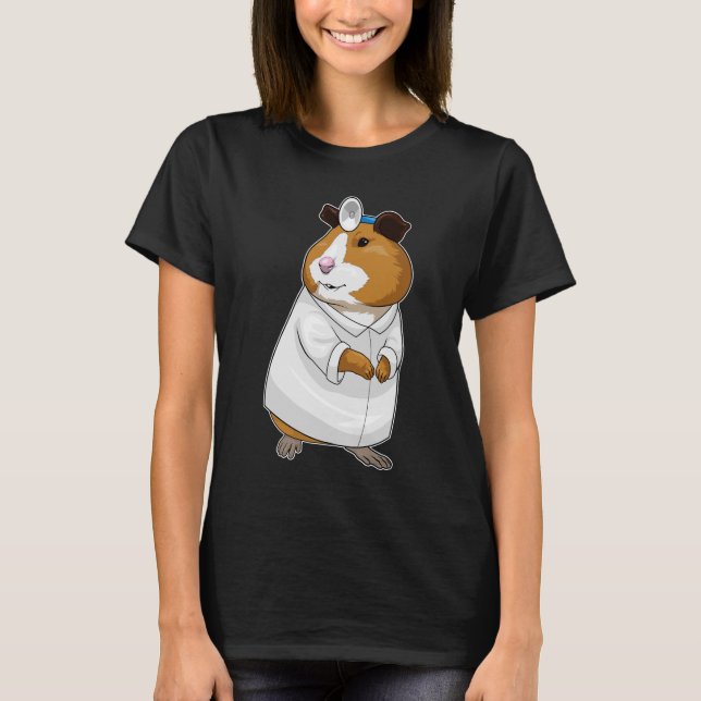 Camiseta Casaco do Dr. Hamster (Frente)