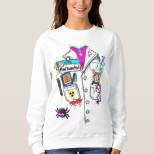 Camiseta Casaco do Laboratório de Halloween de Cientista Lo