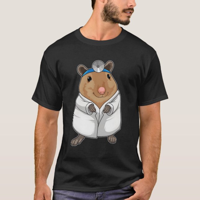 Camiseta Casaco Do Médico Rato (Frente)