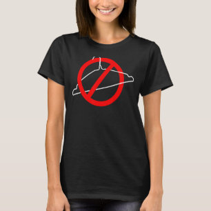 Camiseta Casaco Hanger Nunca Mais Feminista Pró Escolha Abo