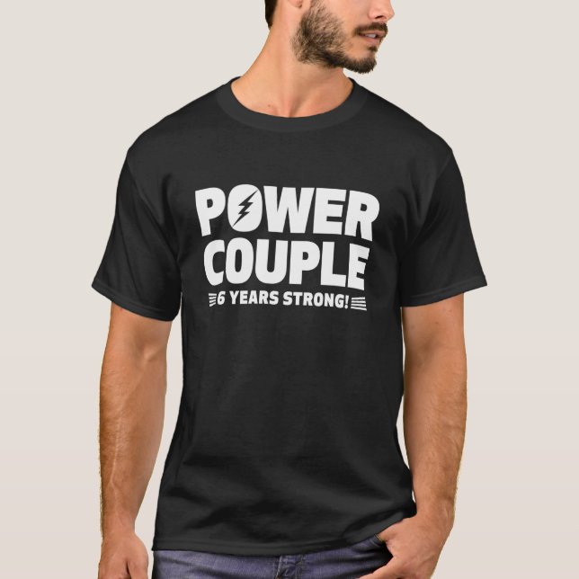 Camiseta Casado com Husba, Casal 6 de 6 anos, (Frente)