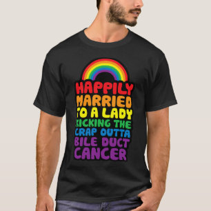 Camiseta Casado Com Lady Kicking Crap Do Bile Duct