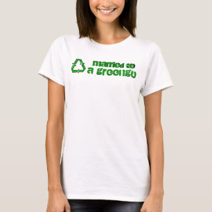 Camiseta Casado com um Greengo -