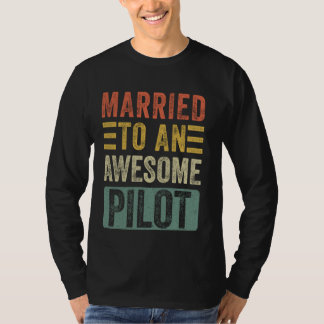 Camiseta Casado com uma Esposa Incrível do Marido Engraçado