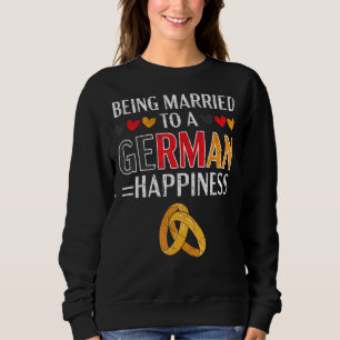 Camiseta Casado Com Uma Mulher Alemã De Marido, Alemanha Fl