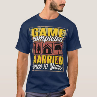 Camiseta Casado desde 10 anos I 10º Casamento