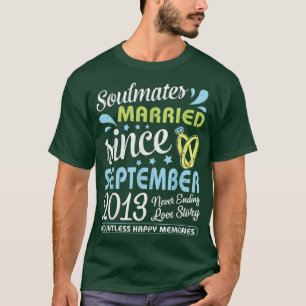 Camiseta Casado Desde Setembro De 2013 Nunca Terminando Com