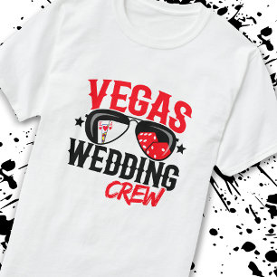 Camiseta Casado em Las Vegas - Festa de casamento de Vegas