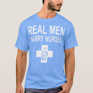 Camiseta Casado Homens Real Enfermeira Chef