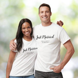 Camiseta Casados Personalizados Correspondentes