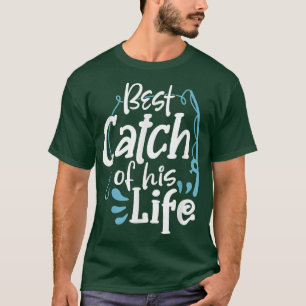 Camiseta Casais Correspondentes Citação Pesca Pescador Peix