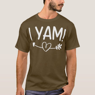 Camiseta Casais de Ação de Graças Ela é minha doce Potat