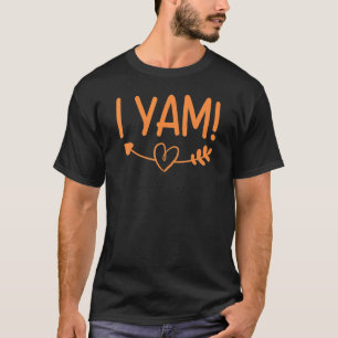 Camiseta Casais de Ação de Graças Ela é minha doce Potat