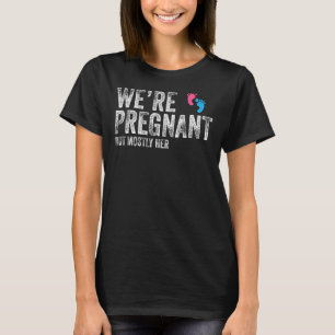 Camiseta Casais de adolescentes que estamos grávidos, mas a